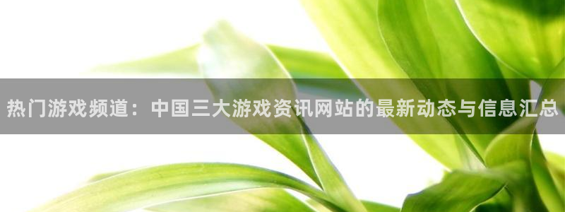 多彩娱乐app下载|下载地址：热门游戏频道：中国三大游戏资讯