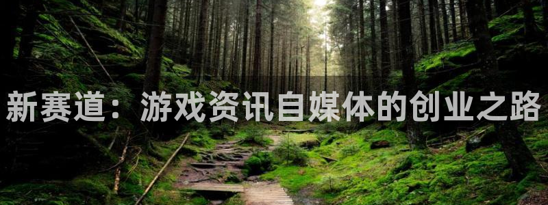 多彩娱乐官方平台：新赛道：游戏资讯自媒体的创业之路